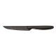 Comas Boj Satin Gunmetal Steakmes – 6 stuks – RVS met satijnen afwerking