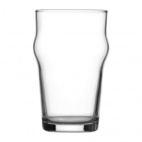 Utopia Nonic Bierglazen 280ml – Helder Glas, CE Gemarkeerd (48 stuks)