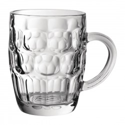 Utopia Dimple Bierglazen 570ml (24 Stuks) – Klassiek Bierglas van Glas