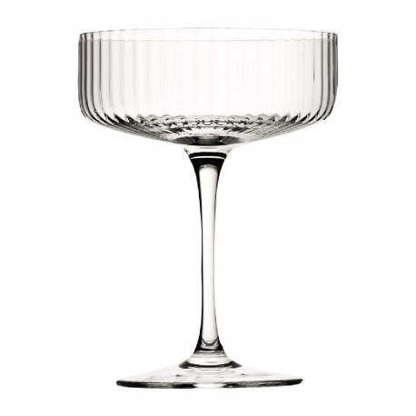 Utopia Hayworth Coupéglazen met Rechte Zijkanten, 290ml (Set van 6)