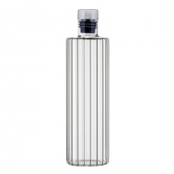 Utopia Vertis Glazen Flessen 1L – Set van 6 – Borosilicaatglas
