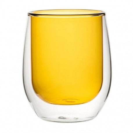 Utopia Dubbelwandig Waterglas Amber 27cl - Set van 6