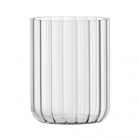 Utopia Vertis Bekers 320ml (6 stuks) - Geribbeld Borosilicaatglas