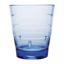 Olympia Kristallon ringbekers polycarbonaat blauw 285 ml - set van 6