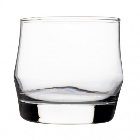 Olympia Houston Rocks Tumblers 340ml – Set van 6 | Helder Glas