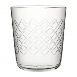 Utopia Raffles Diamond Tumblers 360ml – Kristalglas Tumblers (6 Stuks)