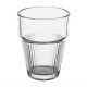 Olympia Geribbelde Stapelbare Tumblers 150ml (6 Stuks) – Helder Soda Lime Glas