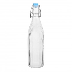 Olympia Geribbelde Swing Top Waterflessen 500ml – Set van 6