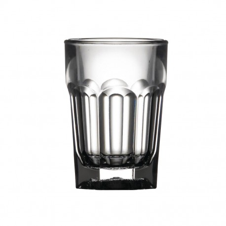 BBP polycarbonaat shotglaasjes 25ml – set van 24 stuks