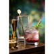 Utopia Hayworth Dubbele Ouderwetse Glazen Met Gouden Rand, 325ml (6 stuks)