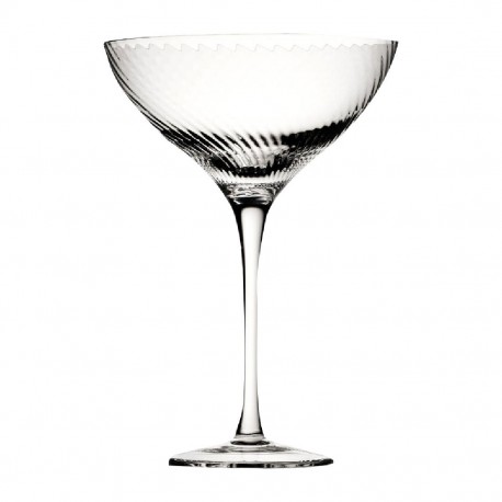 Utopia Twisted Hayworth Coupe-Glazen 290ml (6 stuks) – Helder Glas