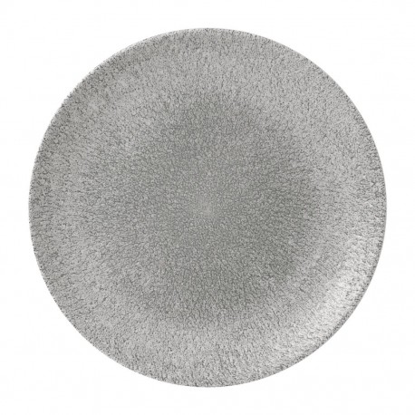 Churchill Raku Jasper Grey Evolve Coupe Bord 26cm – Porselein Grijs (12 stuks)