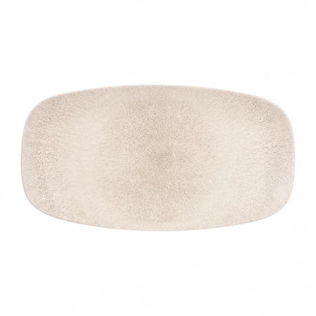 Churchill Raku Agate Grey Ovaal Serveerbord 35,2 x 18,7 cm – Porselein Grijs (set van 6)