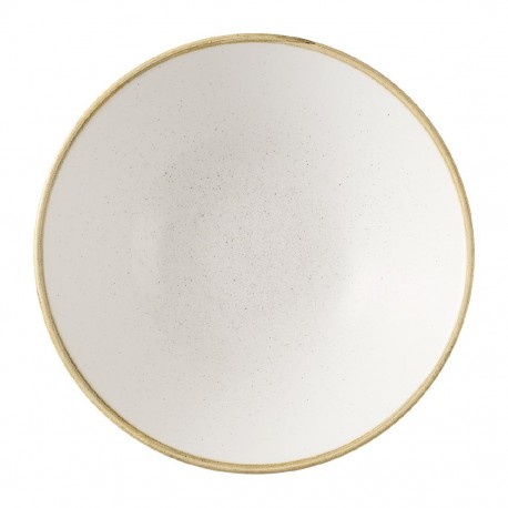 Churchill Stonecast Barley White Diepe Coupe Kom 22cm - Set van 6