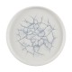 Churchill Studio Prints Kintsugi Pearl Grey Bord Met Opstaande Rand 22cm (6 stuks)