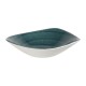 Churchill Stonecast Patina Rustic Teal Lotus Kom 23,5cm – Porselein Blauw (12 stuks)