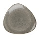 Churchill Stonecast Grey Cappuccino Lotus Bord – set van 12 stuks
