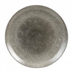 Churchill Raku Quartz Black Evolve Coupe Bord 28,6cm – set van 12 stuks