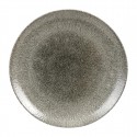 Churchill Raku Quartz Black Evolve Coupe Bord 28,6cm – set van 12 stuks