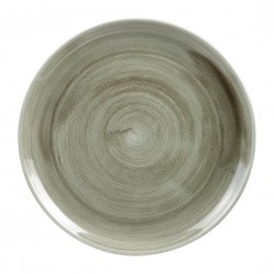 Churchill Stonecast Patina Burnished Green Evolve Coupe Bord 28,6cm (12 stuks)