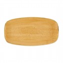 Churchill Stonecast Tangerine Chefs' Oblong No. 4 Mokken (6 stuks)