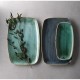 Churchill Stonecast Samphire Green ovaal bord 27 x 12,7 cm (12 stuks)