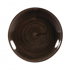 Churchill Stonecast Patina Black Coupe Borden 165mm - Set van 12