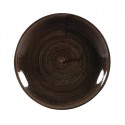 Churchill Stonecast Patina Black Coupe Borden 165mm - Set van 12