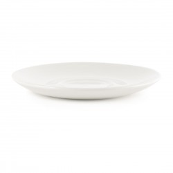 Churchill White cappuccino schotel 15,9 cm - Wit Porselein (24 stuks)