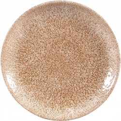 Churchill Raku Garnet Orange Evolve Coupe Bord 16,5 cm - Set van 12 Porseleinen Borden