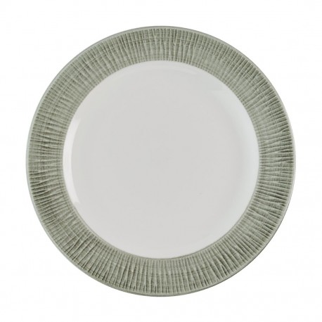 Churchill Bamboo Ceramic Spinwash Alpine Bord 23,3cm Groen (12 stuks)