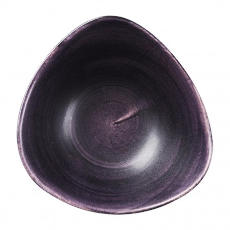 Churchill Stonecast Patina Deep Purple Lotus Kom 23.5cm – Set van 12