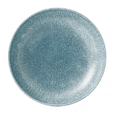Churchill Raku Topaz Blue Evolve Coupe Kom 24,8 cm – set van 12 stuks