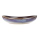 Olympia Birch Aubergine brede schalen 205 mm – set van 6 – steengoed