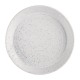 Olympia Cavolo Witte Gespikkelde Platte Ronde Kom 220mm - Set van 4