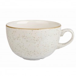 Churchill Stonecast Barley White Cappuccino Kopje 34 cl – Set van 12 stuks