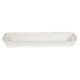 Churchill Stonecast Hints rechthoekige ovenschaal wit 160 x 530mm (set van 2)