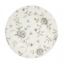 Churchill Rose Chintz Grey Bord 21cm (6 stuks) - Porselein