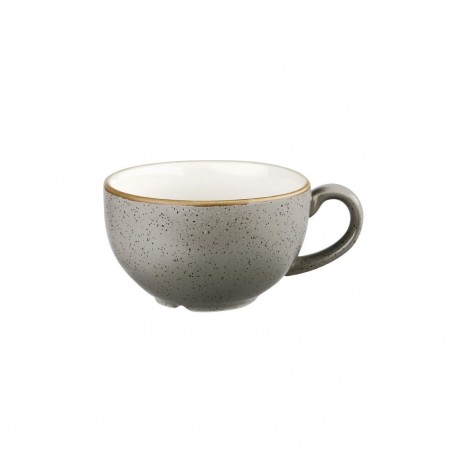 Churchill Stonecast Grey cappuccinokopje 34 cl - set van 12 stuks