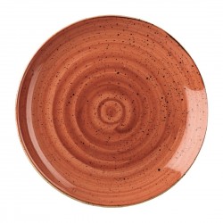 Churchill Stonecast Spiced Orange Evolve Coupe Bord 28,8cm - Set van 12