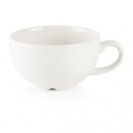 Churchill White cappuccino kopje 227 ml – wit porselein (24 stuks)