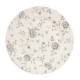 Churchill Rose Chintz Grey Bord 30,5 cm – Set van 6