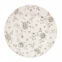 Churchill Rose Chintz Grey Bord 30,5 cm – Set van 6