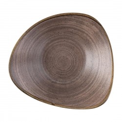 Churchill Stonecast Raw Lotus Brown Kom 229mm (12 stuks) - Hoog Geglazuurd Keramiek
