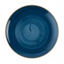 Churchill Stonecast Java Blue Evolve Coupe Bord 26cm - Set van 12