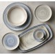 Churchill Elements Coast Evolve Coupe Bord 16,5 cm - Set van 12 - Blauw