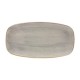 Churchill Stonecast Grey Chefs Ovaal Bord 27 x 12,7 cm – Set van 12