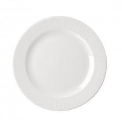 Churchill Bamboo Bord 21cm (12 stuks) – Wit Porseleinen Servies