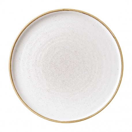 Churchill Stonecast Barley White Bord Met Opstaande Rand 22cm (6 stuks)