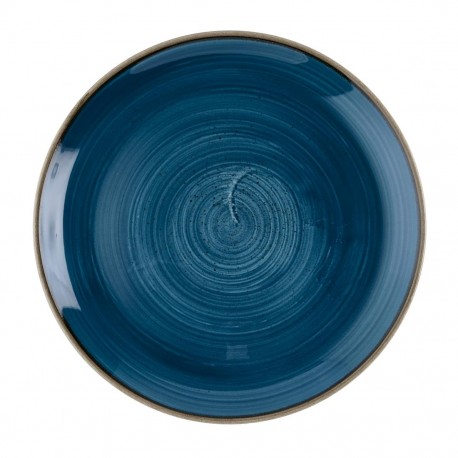 Churchill Stonecast Java Blue Evolve Coupe Bord 28,6cm - Set van 12